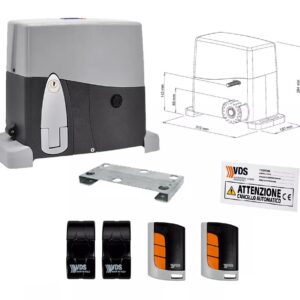 KIT Motor VDS AG FUTURE 230V para Puerta Corredera 800Kg